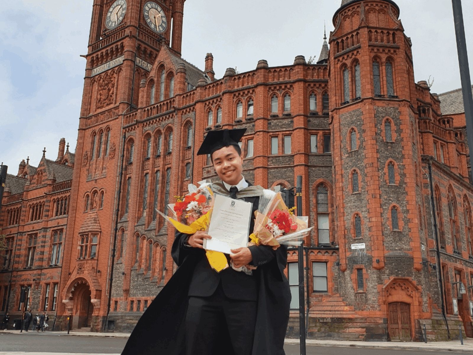 Graduating in Liverpool